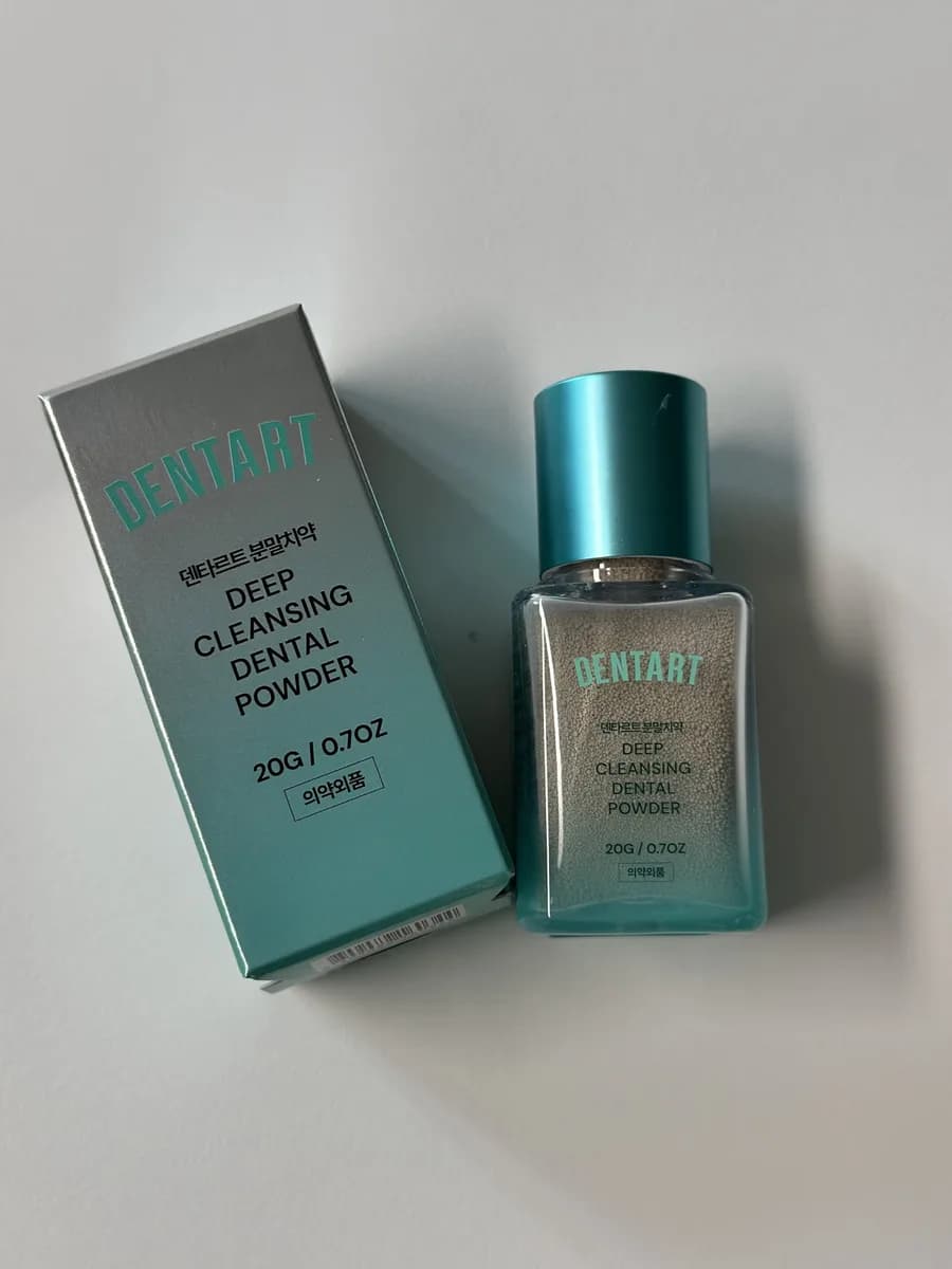 Customer photo shared with a review of Dentart™ Deep Cleansing Tooth Powder, Feb 27, 2026