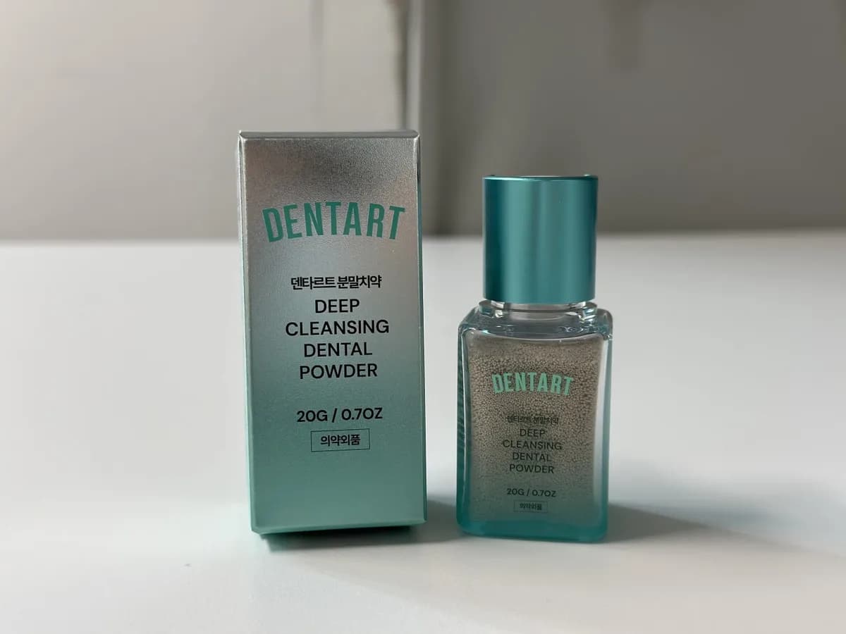 Customer photo shared with a review of Dentart™ Deep Cleansing Tooth Powder, Mar 3, 2026
