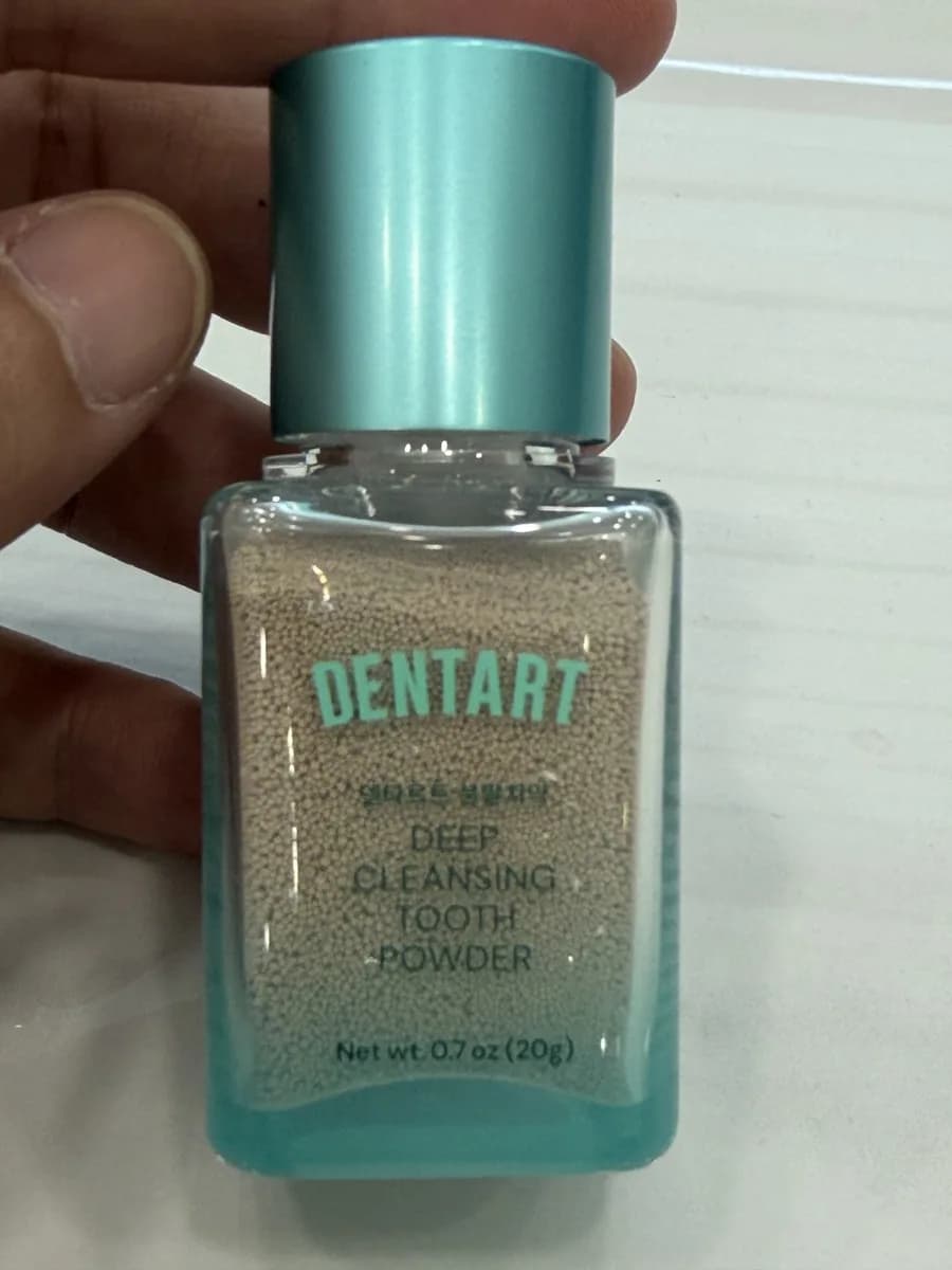 Customer photo 2 shared with a review of Dentart™ Deep Cleansing Tooth Powder, Jun 2, 2026
